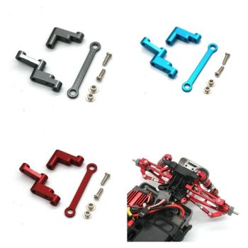 MJX 16207 16208 16209 16210 H16 Coche de Rc Piezas de actualización de metal Conjunto de dirección