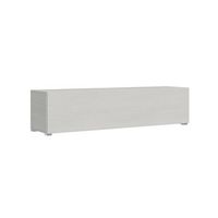 mueble tv abatible con paso de cables l1736 h40 p392 con patas fresno blanco