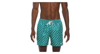 Pantalon corto de natacion nike swoosh verde