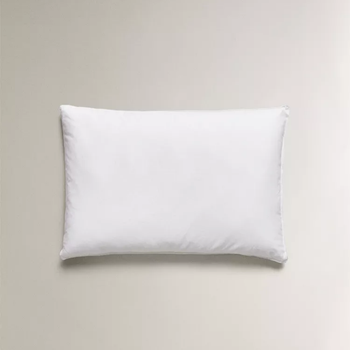 Almohada de Látex con Núcleo Natural y Funda Anti-Stress de Microfibra Tacto Seda - Descanso Reparador y Máxima Transpirabilidad - Firmeza media
