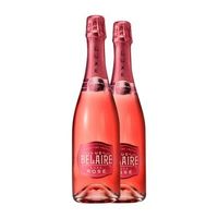 luc belaire rare luxe rose semi-seco semi-dulce bourgogne 75 cl 125 vol pack de 2 unidades