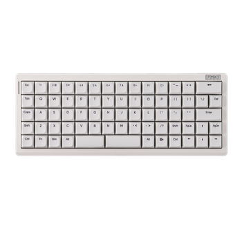 Teclado Mecánico EPOMAKER Hack70 65% ANSI US Ortholinear, Cableado/BT/Inalámbrico 2.4Ghz, con VIA Personalizable para Mac/WIN