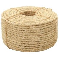 cuerda 100 sisal 6 mm 500 m vidaxl