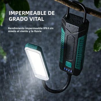 360 °   Lámpara de Soldadura con Manguera Flexible, Luz LED de Emergencia para Exteriores, Luz de Trabajo COB