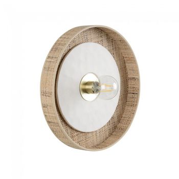 Aplique de pared portinatx 40 blanco