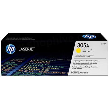 HP 305A Yellow Original Standard Capacity Toner Cartridge (CE412A)