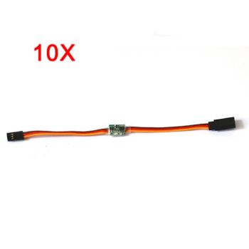 10X Señal de servo inversa compatible con alta tensión de 3.6V-24V