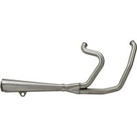 sistema de escape harley-davidson sportster 86-03 supertrapp megaphone 2-1 satinado