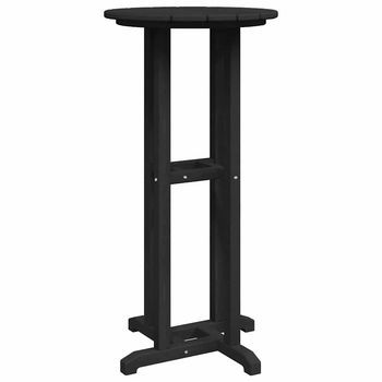 Mesa De Jardín | Mesa De Bar Negro 55 X 55 X 107 Cm Polietileno