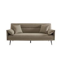 sofa convertible de 3 plazas beige coleccion silas
