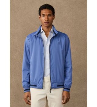 Hackett London para hombre. HM4000193 Cazadora Blouson azul (L), Casual, Poliéster