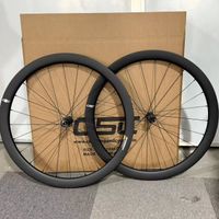 ruedas de carbono para bicicleta de gravel csc 1290g 700c con freno de disco center lock trinquete 54t ancho interno de 2329 mm profundidad de 35-58 mm