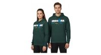 sudadera con capucha verde ironman austria