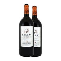 balbas vino tinto 18 meses ribera crianza botella magnum 15 l 14 vol pack de 2 unidades