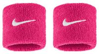 munequera de esponja  x2  nike swoosh classic rosa
