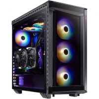 adata xpg battlecruiser argb cristal templado usb-c negra