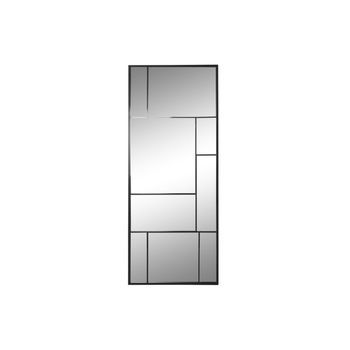 Espejo Hierro Cristal 60x2x150 Negro