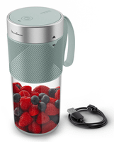batidora de vaso moulinex lm1c0410 300 ml azul