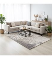 mehari 378 - alfombra de moderna estilo abstracto - beige