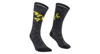calcetines mavic aksium graphic negro amarillo