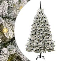 arbol de navidad  decoraciones de navidad artificial verde y 210 cm pvc y metal
