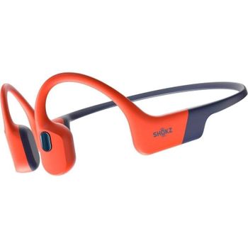 Auriculares Shokz inalámbricos Bluetooth 5.4 rojos resistentes al agua OpenSwim Pro