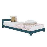 cama infantil dreamy 80 x 160 verde petroleo