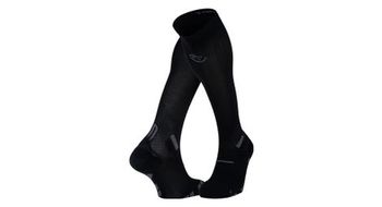 Calcetines de compresion bv sport trail ultra negro gris