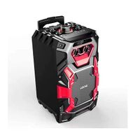 leicke dj roxxx pro altavoz portatil estereo negro 50 w