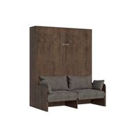 sofa cama doble kentaro vertical abatible nogal