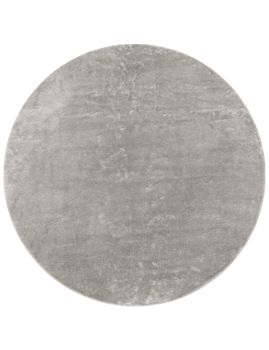 Alfombra Calissa gris  80 cm redondo