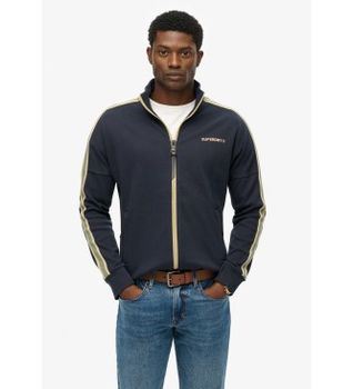 Superdry para hombre. M2014312A Chaqueta Tech Cult Loose Track marino (XXL), Casual, Algodón