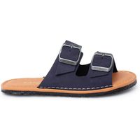 pisamonas sandalias sandalias barefoot doble hebilla nobuck para nina