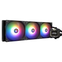 refrigeracion liquida thermalright frozen warframe 420mm 3 ventiladores argb pantalla lcd