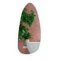 espejo de pared rea led yh-3359 transparent 120x55cm
