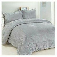 edredon colcha manta nordico sherpalina marron de cama 240x260cm