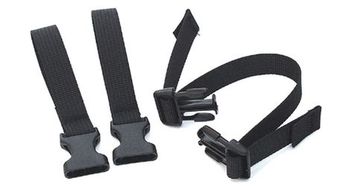 Correas de sujecion ortlieb  3 piezas  para la bolsa de sillin ortlieb negra
