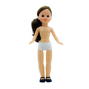 Muñeca colección Sintra original 2021 desnuda de 40 cm edición limitada 100% vinilo. Fabricada en España por Folk Artesanía
