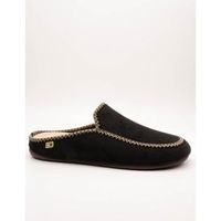 nordikas pantuflas 2195 alcantara negro para hombre
