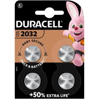 duracell cr2032 pack 4 pilas de boton litio