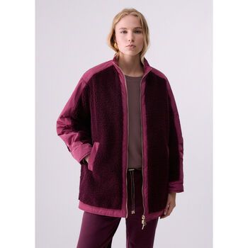 Liu Jo Chaqueta Bomber oversize en teddy para mujer