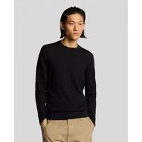 lyle  scott jersey kn2235ton superfine-z865 jet black para hombre