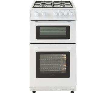 NEW WORLD 50GTC 50 cm Gas Cooker - White, White