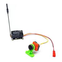 slonwake 58ghz 48ch 2w transmisor de video ajustable con b19 pro 1500tvl combo de camara fpv 19x19mm para drones rc fpv