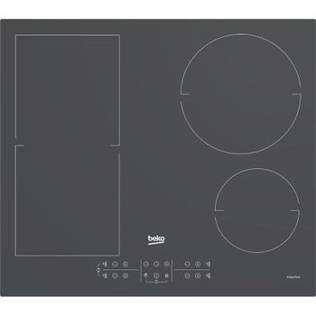 Placa de Inducción Beko HII64200FMTZG 60 cm 4 Zonas Integrado Gris
