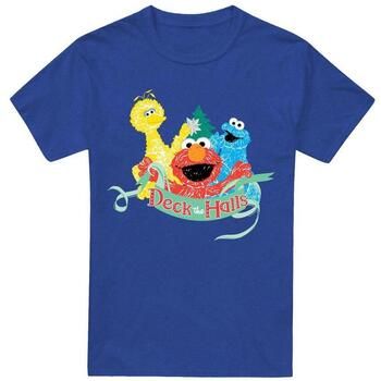 Sesame Street Camiseta Merry And Bright para hombre