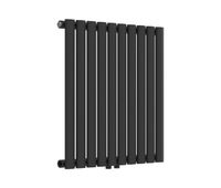 radiador de panel nore de diseno monocapa tubular acero 60x60 cm - negro  neuhaus