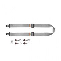 peak design slide lite v2 correa para camara gris ceniza