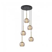 lampara colgante cacela 5 luces