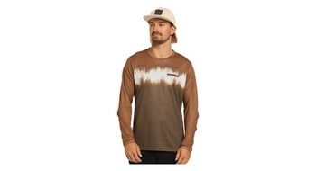 Maillot de manga larga para hombre dharco gravity dune marron